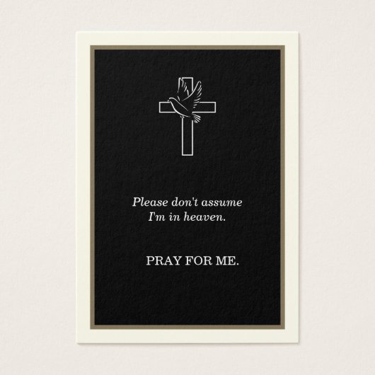 カトリック葬儀祈りの言葉記念悔やみや弔慰 (正面)