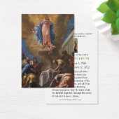 カトリック葬儀祈りの言葉記念祈りの言葉カード (デスク)