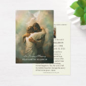 カトリック葬儀記念イエス祈りの言葉カード (デスク)