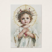 カトリック葬儀記念イエス祈りの言葉カード (正面)