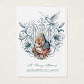 カトリック葬儀記念メリーイエス祈りの言葉カード (正面)