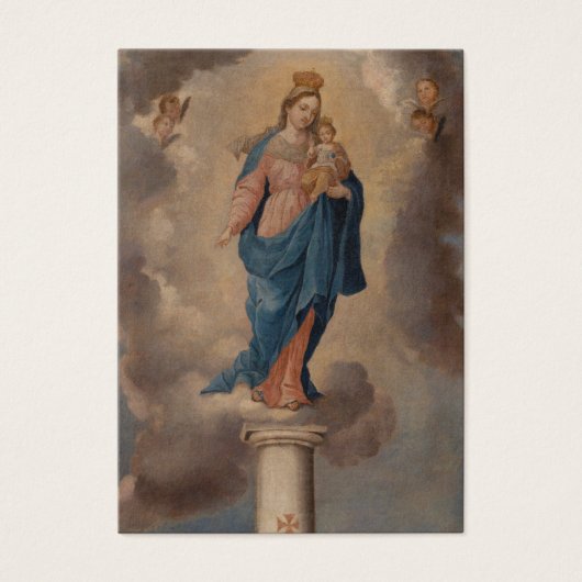 カトリック葬儀記念ヴァージンメアリー・イエス (正面)