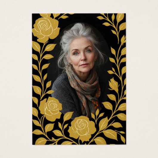 カトリック葬儀記念碑 | 金ゴールドバラ祈りの言葉 (正面)