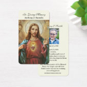 カトリック葬儀記念祈りの言葉聖書印 (デスク)