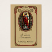 カトリック葬儀記念祈りの言葉聖札 (正面)