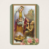 カトリック葬儀記念祈りの言葉聖札 (正面)