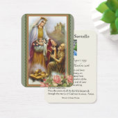 カトリック葬儀記念祈りの言葉聖札 (デスク)