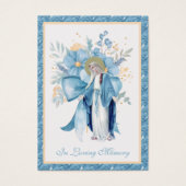 カトリック葬儀記念祈りの言葉聖札 (正面)