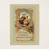 カトリック葬儀記念祈りの言葉聖札 (正面)