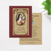 カトリック葬儀記念祈りの言葉聖札 (デスク)