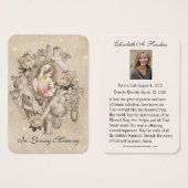 カトリック葬儀記念祈りの言葉聖札 (正面&裏面)