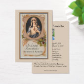 カトリック葬儀記念祈りの言葉聖札 (デスク)