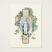 カトリック葬儀記念祈りの言葉聖札 (正面)