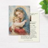 カトリック葬儀記念聖なる書物、 経典祈りの言葉カード (デスク)