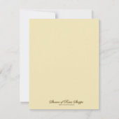 カトリック葬式悔やみや弔慰神聖なカードありがとう サンキューカード (裏面)