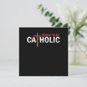 カトリック誇りを持った教会の信仰祈宗教の義である 招待状 (スタンド正面)