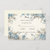 カトリック賛美フローラメアリーピンクフローラ 出欠カード (正面/裏面)