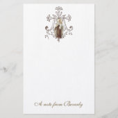 カトリック賛美ヴァージンマリアクロス宗教 便箋 (正面)