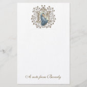 カトリック賛美ヴァージンマリアクロス宗教 便箋 (正面)