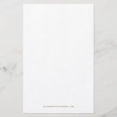 カトリック賛美ヴァージンマリークロス宗教法 便箋 (裏面)