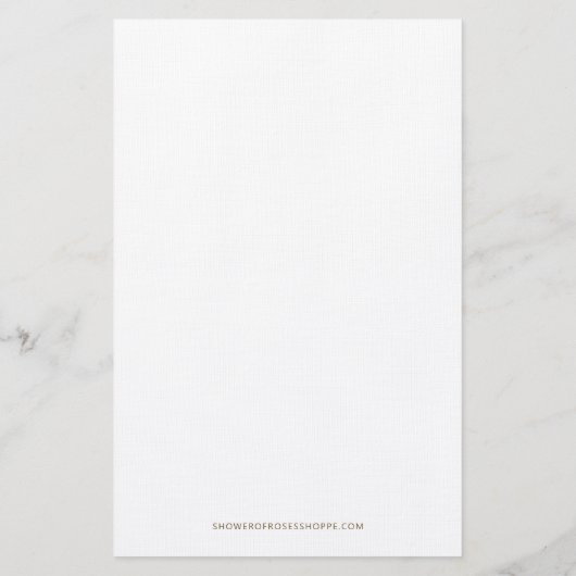 カトリック賛美ヴァージンマリークロス宗教法 便箋 (裏面)