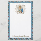 カトリック賛美ヴァージンマリークロス宗教法 便箋 (正面)