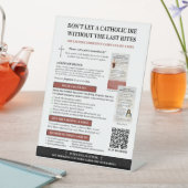 カトリック非常用カード天板 台座サイン (インサイチュ)