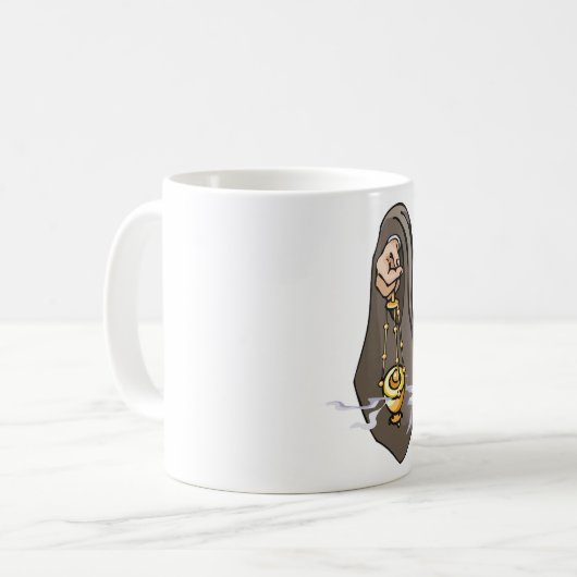 カトリック香問社宗教的崇拝 コーヒーマグカップ (正面左)
