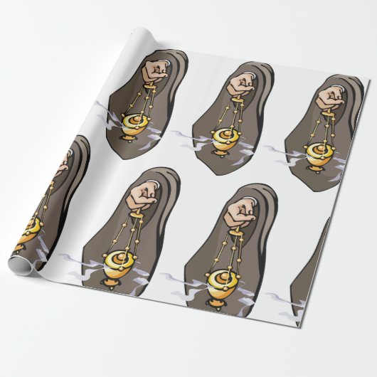 カトリック香問社宗教的崇拝 ラッピングペーパー (アンロールド)