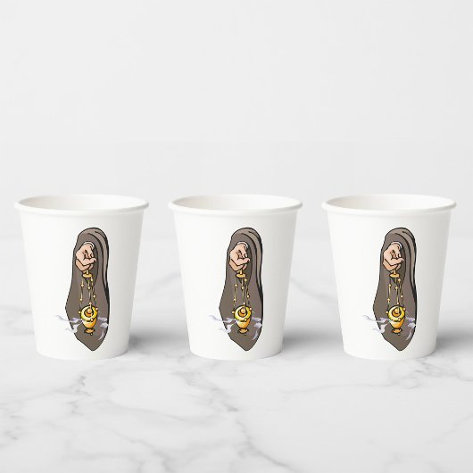 カトリック香問社宗教的崇拝 紙コップ