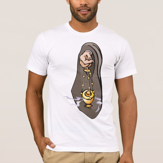 カトリック香問社宗教的崇拝 Tシャツ (正面)