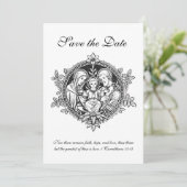 カトリック黒白の神聖な家庭 セーブザデート (スタンド正面)