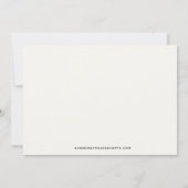 カトリック・イエス・ヴィンテージ弔慰 サンキューカード (裏面)