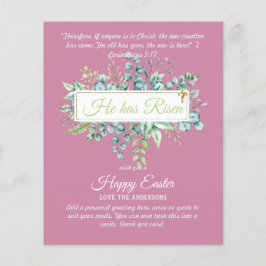 カトリック イースター カード 宗教的な詩 聖書の引用