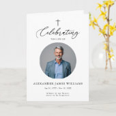 カトリック キリスト教 記念 フォト サービス プログラム (黄色い花)