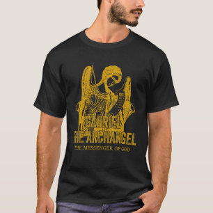 カトリック ゴールド ガブリエル 大天使 キリスト教 S Tシャツ