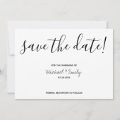 カトリック・セーブ・ザ・デート・カード セーブザデート (裏面)