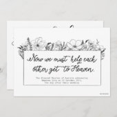 カトリック・セーブ・ザ・デート・カード セーブザデート (正面/裏面)