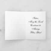 カトリック・ヌーンダイヤモンド75thジュビリーカード&ギフト カード (内部)