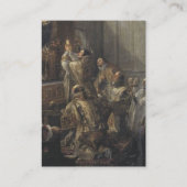 カトリック·マスが祈りの言葉聖書を提供 名刺 (正面)