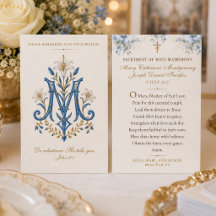 カトリック・マリアージュの結婚祈願カード