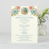 カトリック 洗礼 誕生 マリー イエス 招待状 (スタンド正面)