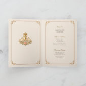 カトリック 結婚式 招待状 聖心 (内部)