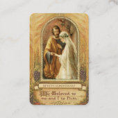 カトリック 結婚記念日 祝福 カード (正面)