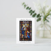 カトリック 結婚 婚約 お守り 聖品 カード (スタンド正面)