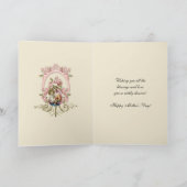 カトリック 聖母マリア ローズ マザーズデー カード (内部)