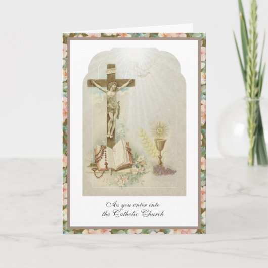 カトリック RCIA 信仰への入門 教会 カード (正面)