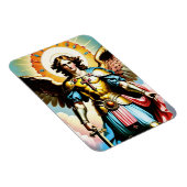 カトリック、Saint Michael Flexible Magnet マグネット (右側)