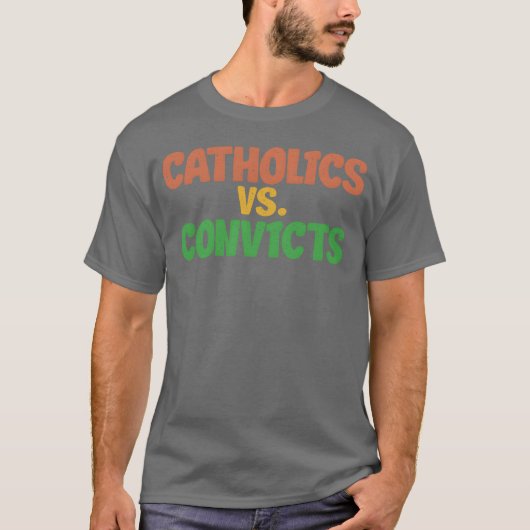 カトリック vs コンビット友達 tシャツ (正面)