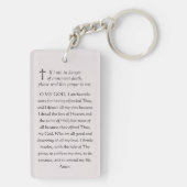 カトリックID宗教イエズス聖餐式キーチェーン キーホルダー (裏面)